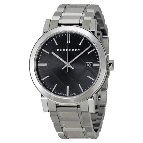 burberry bu9001|Burberry Black Dial Stainless Steel Unisex Watch BU9001.